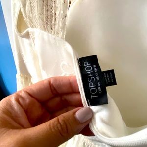 Top shop white dress